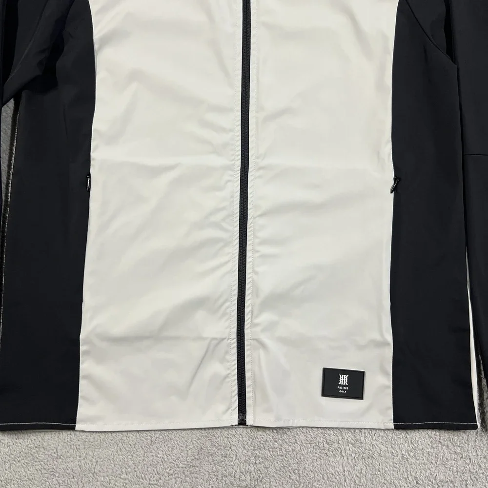 Reiss Golf Jacket Mens Medium Sawgrass Lightweight Performance Full Zip